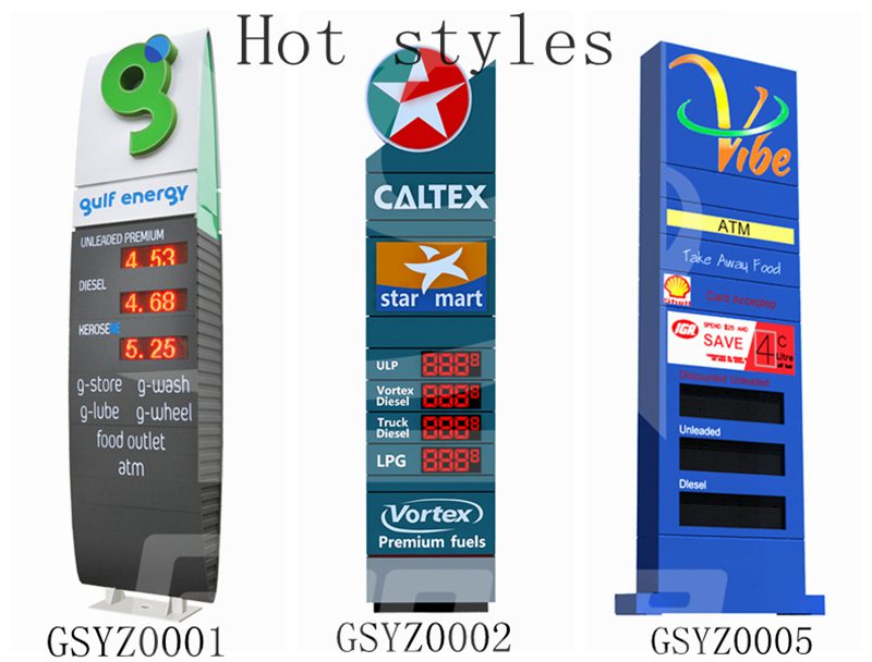 Petro Station Led Signs For Gas Stations Led Display Gas Station