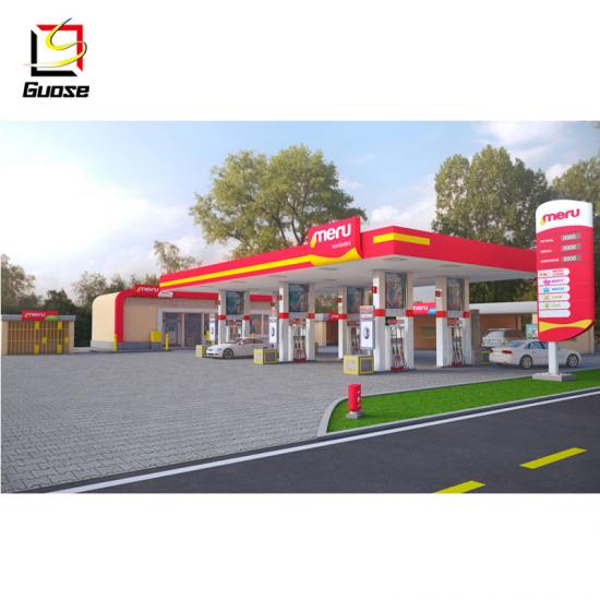 Gas station design