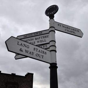 Petrol station signage