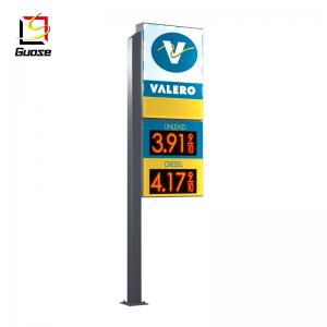 Pylon sign pricing totem gas station signs led gas price signs suppliers