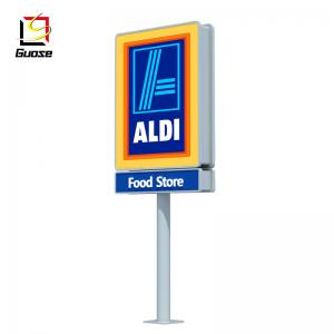 Digital outdoor gas station equipment led price display signs