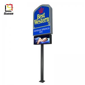 Outdoor gas station equipment led digital gas price display sign