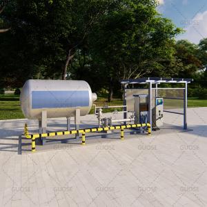 gas station fuel tank