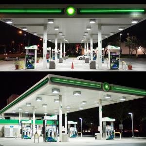 petrol station canopy