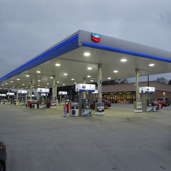 Gas Station Canopy Building