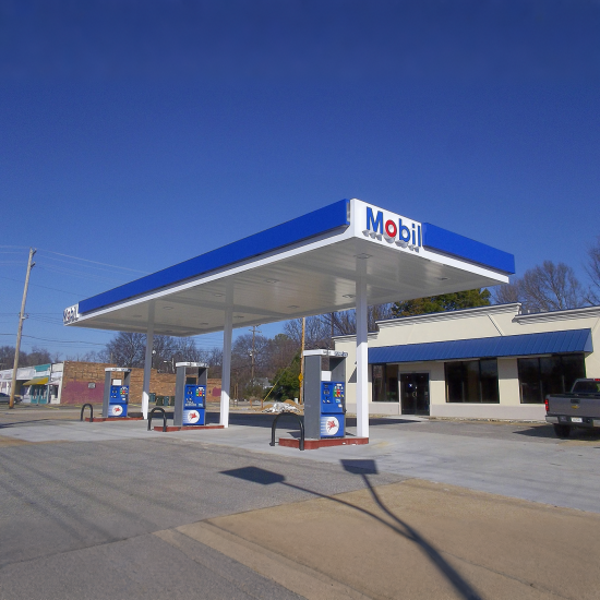 Gas Station Canopy Building