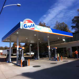 Gas Station Canopy Building