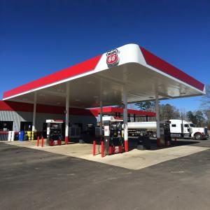 Gas station design