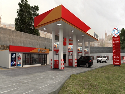 new project -gas station construction